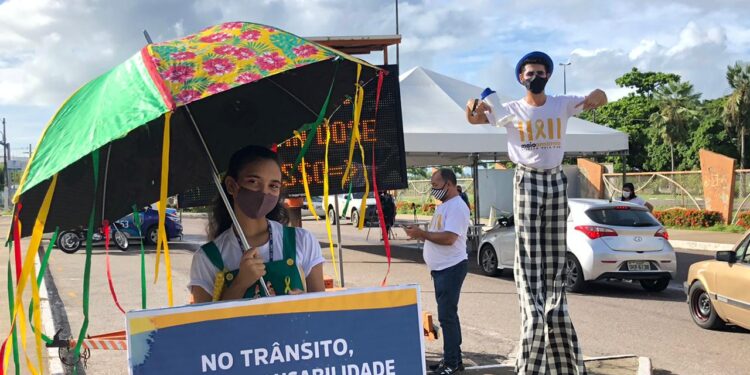 SMTT encerrará programação do Maio Amarelo com ação na Etelvino Alves de Lima, na próxima segunda, 31