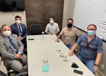 Fabiano Oliveira participa de reunião com Caixa e Banese sobre linhas de crédito específicas para o setor de eventos