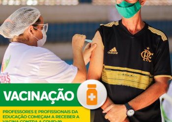 Tobias Barreto: Professores e profissionais da educação começam a receber a vacina contra a covid-19