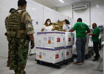 Sergipe recebe 25.740 vacinas da Pfizer para continuar avançando na imunização