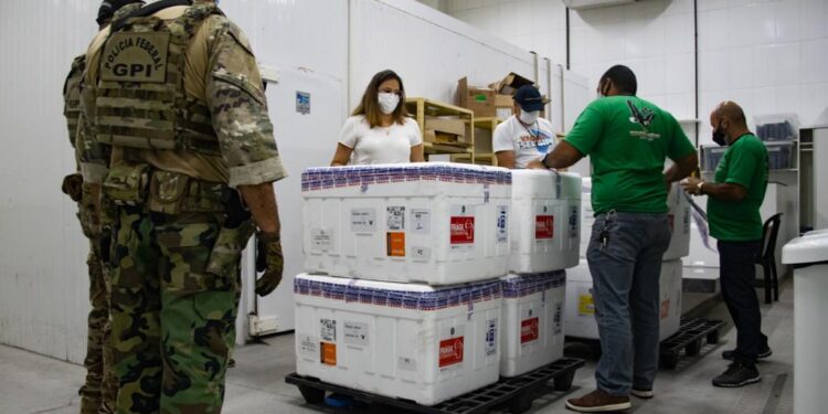 Sergipe recebe 25.740 vacinas da Pfizer para continuar avançando na imunização