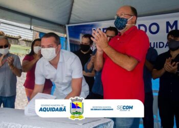 Prefeito Dr Mario Lucena autoriza inicio das obras do mercado em Aquidabã