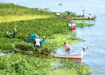 Prefeitura de Propriá realiza mutirão de limpeza às margens do Rio São Francisco