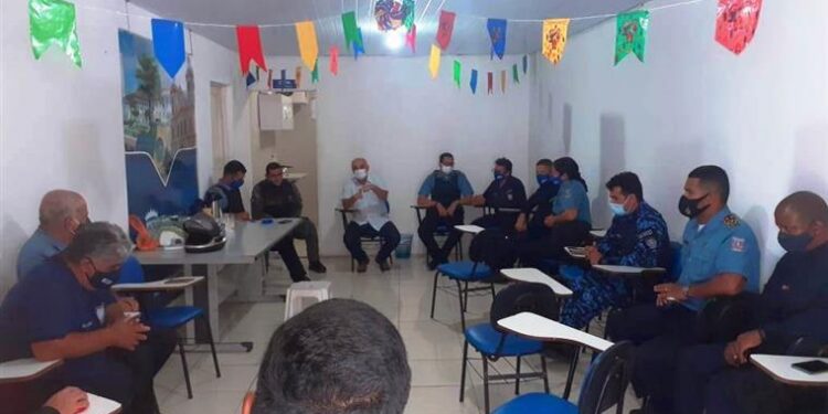 Estância: Defesa Social reúne-se com a GM e discute melhorias em prol do aparelhamento da instituição