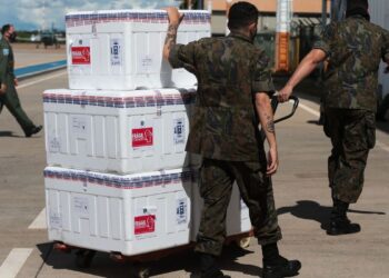 Governo distribuiu mais de 100 milhões de vacinas contra covid-19