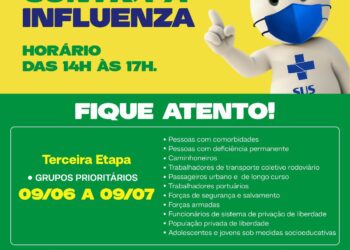 Socorro inicia terceira etapa da Campanha Nacional de Vacinação contra a Influenza