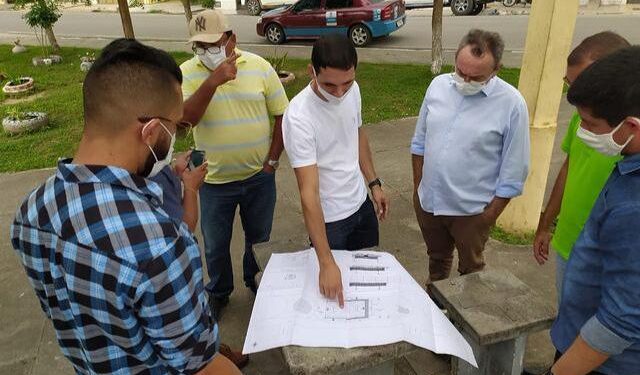 Prefeito anuncia construção da quadra Poliesportiva na Avenida Arthur Melo em Propriá