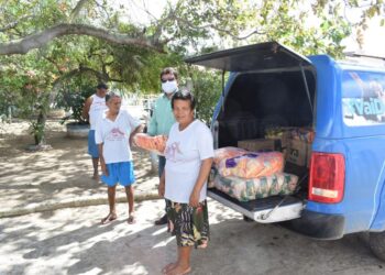 Ação humanitária da Sergas arrecada alimentos, rações e materiais de higiene