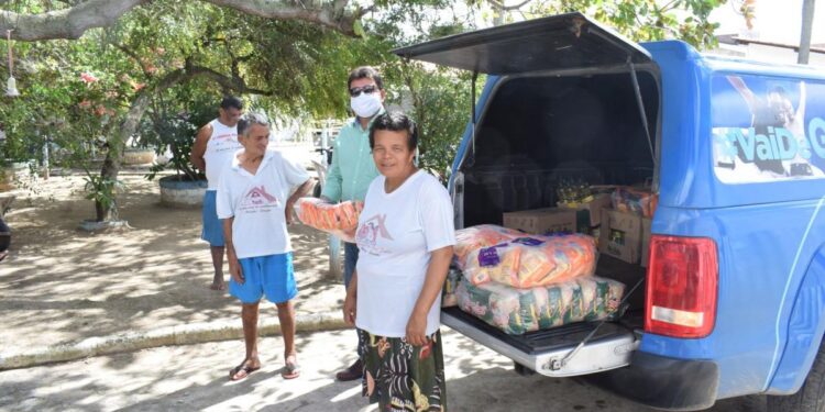 Ação humanitária da Sergas arrecada alimentos, rações e materiais de higiene