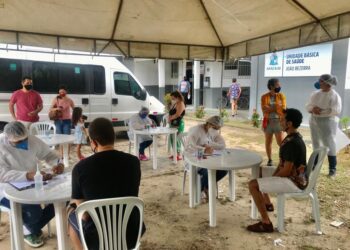 TestAju já realizou cerca de nove mil testes para diagnóstico da covid-19 este ano