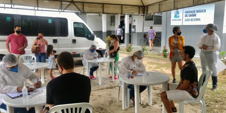 TestAju já realizou cerca de nove mil testes para diagnóstico da covid-19 este ano