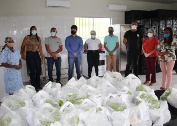 Prefeitura doa kits do Banco de Alimentos de Rosário do Catete