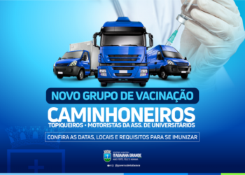 Governo de Itabaiana inicia vacinação dos caminhoneiros, nesta quarta-feira (02)