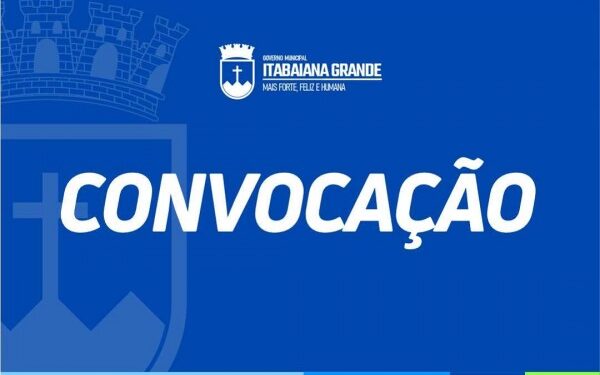Governo de Itabaiana convoca 61 aprovados no Concurso Público
