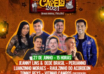 Prefeitura de Capela divulga programação da Live São Pedro 2021