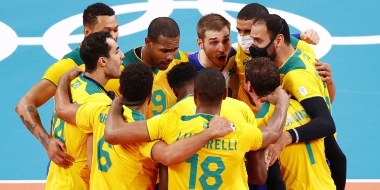 Vôlei: Brasil vence Argentina de virada, em duelo emocionante