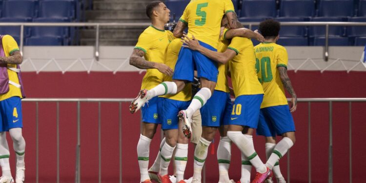 Brasil vence Egito e vai à semifinal do futebol masculino olímpico