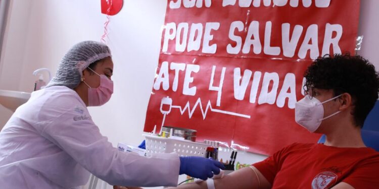 Prefeitura de Lagarto em parceria com o Hemose mobiliza população para doação de sangue