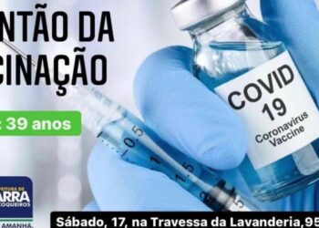 Barra dos Coqueiros realiza plantão da vacina conta covid-19 neste sábado, 17