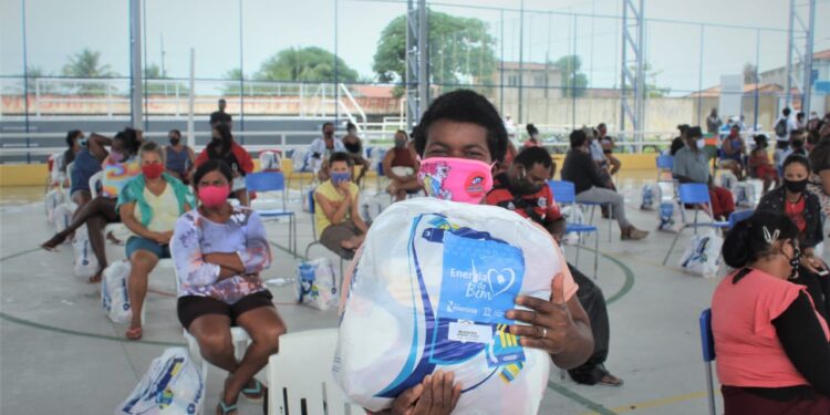 Energisa Sergipe beneficia famílias carentes de Aracaju pelo segundo mês consecutivo