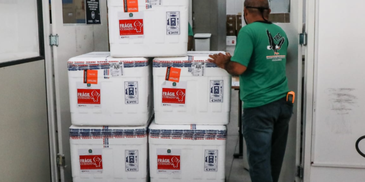 Sergipe recebe esta semana mais de 126 mil doses de vacinas contra a Covid-19