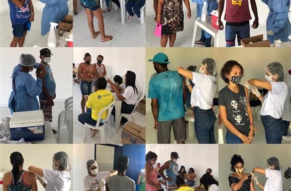 Barra dos Coqueiros segue cronograma de vacinação contra a Covid-19 com atendimento a pessoas acima de 40 anos