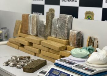 Denarc apreende 30 quilos de maconha tipo skunk e prende traficante em Nossa Senhora do Socorro