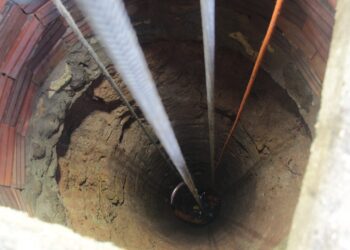 Bombeiros resgatam homem em poço artesiano de 18 metros no município de São Cristóvão