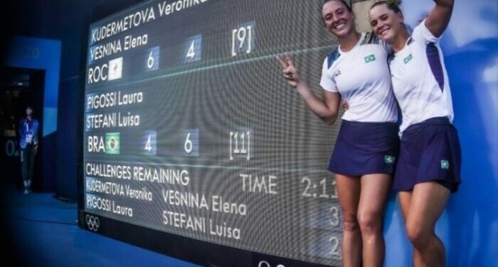 Luisa Stefani e Laura Pigossi superam favoritas e conquistam bronze histórico