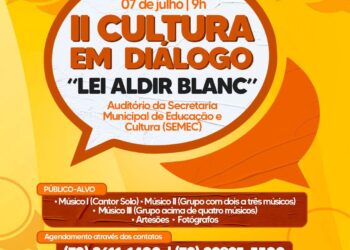 Prefeitura de Simão Dias realizará encontro com agentes culturais