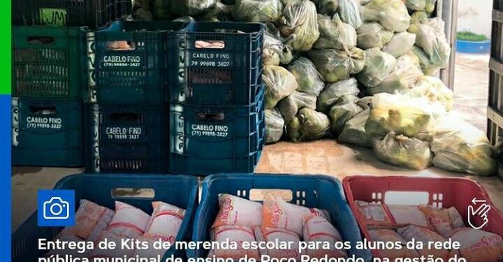 Prefeitura de Poço Redondo realiza entrega de Kits de Merenda a alunos da rede municipal de ensino