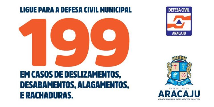 Defesa Civil de Aracaju segue monitorando instabilidade climática