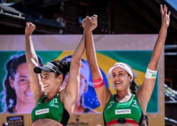 Ágatha e Duda vencem última etapa do vôlei de praia antes de Tóquio