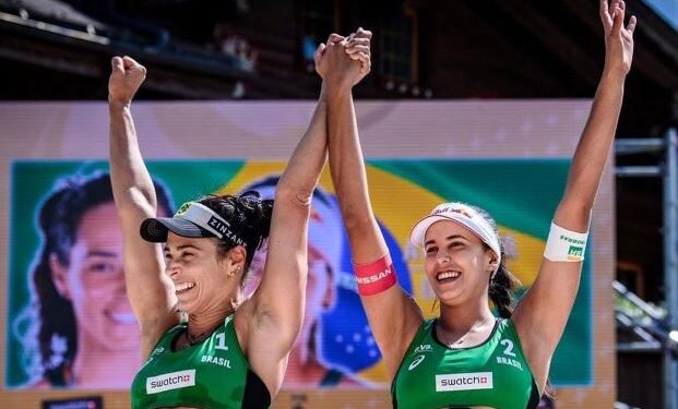 Ágatha e Duda vencem última etapa do vôlei de praia antes de Tóquio
