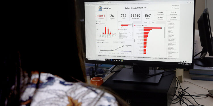 Painel Covid: plataforma disponibiliza dados atualizados da pandemia em Aracaju