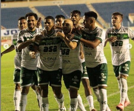 Guarani goleia o Confiança e entra no G-4 da Série B