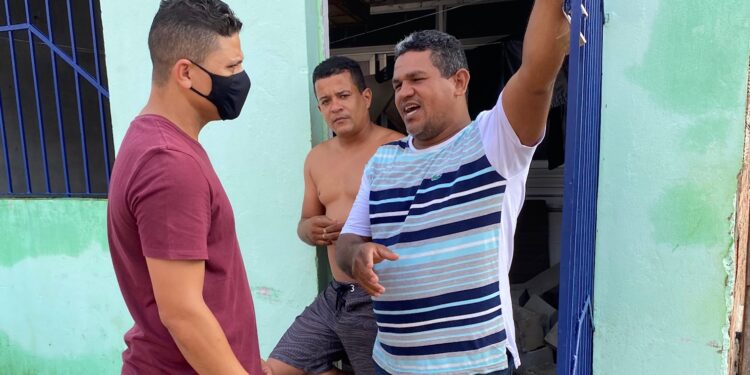 Soneca visita Nova Olaria e diz que comunidade terá uma nova “cara” com obras de urbanização