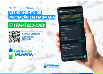 Governo de Itabaiana lança sistema para agendamento da vacinação contra a Covid-19