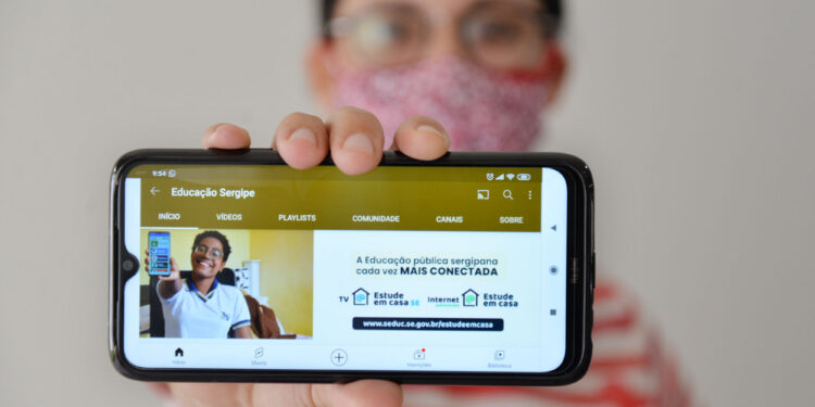 YouTube da Educação Sergipe torna-se referência em canal de estudos remotos da rede estadual