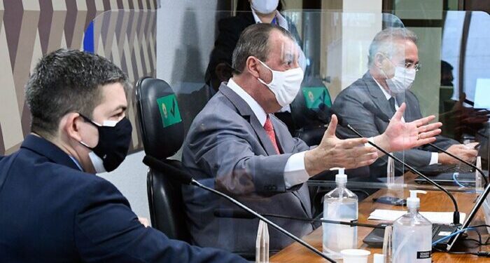 Omar Aziz e Randolfe Rodrigues definem próximos passos da CPI da Pandemia