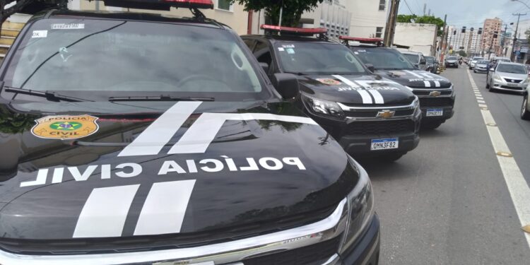 Polícia Civil entrega cinco novas viaturas para reforço do policiamento em SE