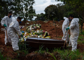 Brasil registra 985 mortes por Covid em 24 h e mais de 41 mil casos
