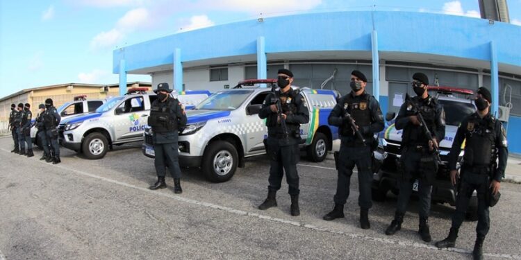 Polícia Militar promove a entrega de quatro novas viaturas para o policiamento da capital e do interior do estado