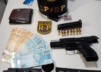 Polícia Militar flagra homem com pistola 9mm no bairro América, em Aracaju