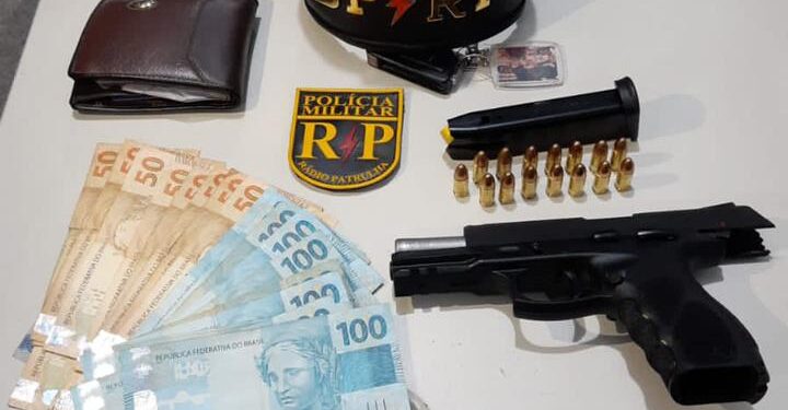 Polícia Militar flagra homem com pistola 9mm no bairro América, em Aracaju
