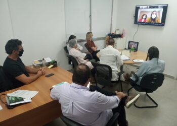 Gestores do Huse participam de videoconferência com técnicos do Sírio Libanês e Ministério da Saúde