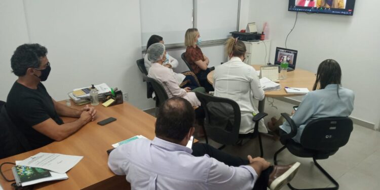 Gestores do Huse participam de videoconferência com técnicos do Sírio Libanês e Ministério da Saúde