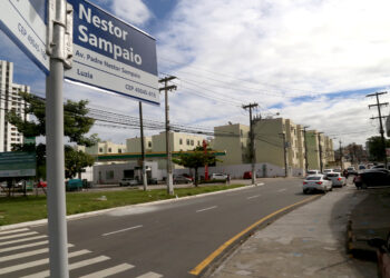 Alteração na Nestor Sampaio garante fluidez e segurança ao trânsito da região