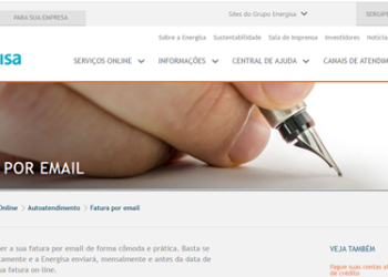 Conta de energia por e-mail facilita a vida do cliente e beneficia o meio ambiente