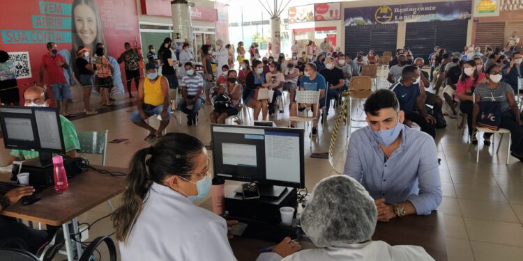 Repescagem e segunda dose somam 3.450 vacinados nesta quarta-feira 28